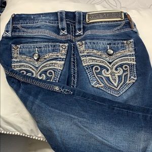 Rock Revival Size 24 Mid-Rise Boot Jeans